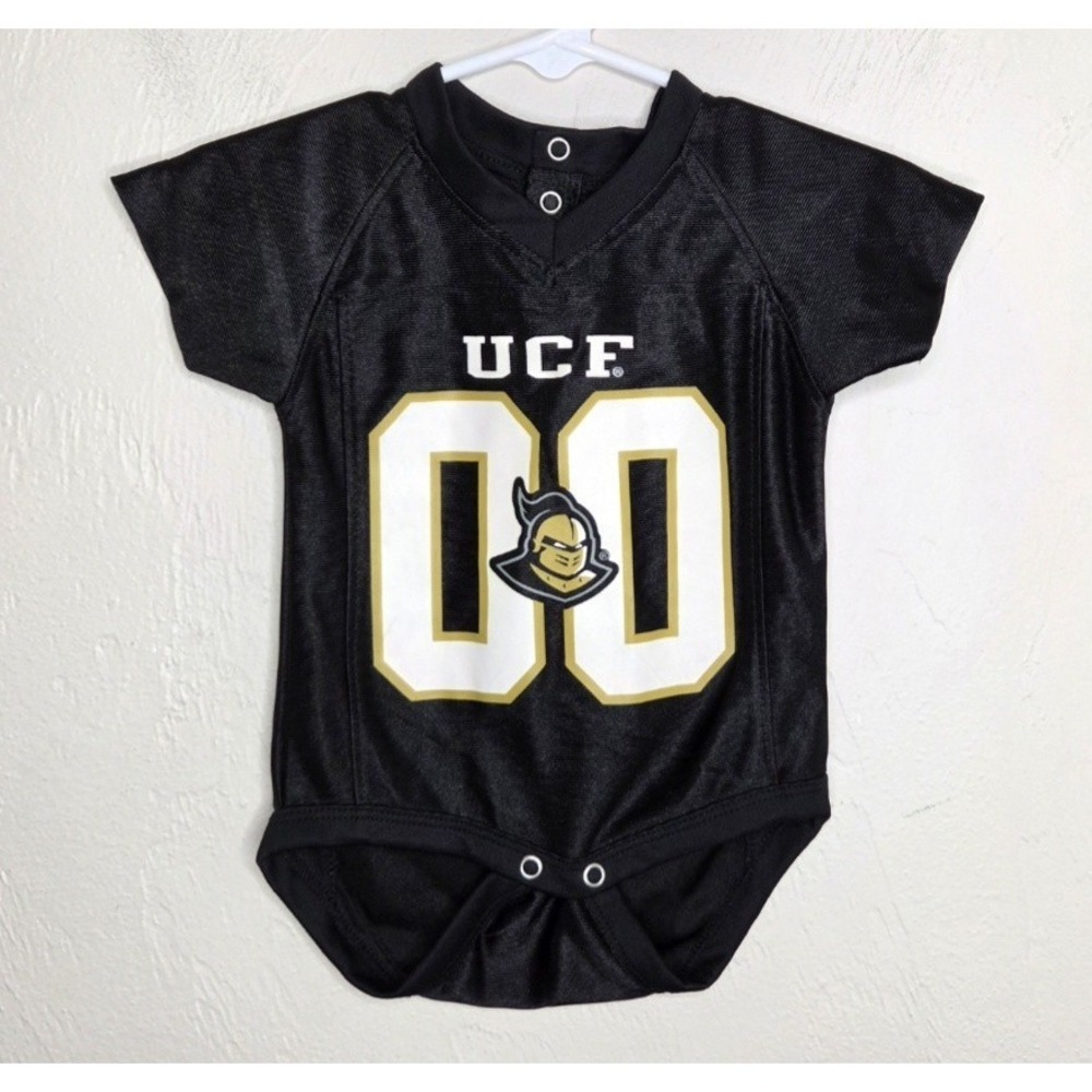 Retro Pro Edge Infant Size 3-6 Months UCF‎ Knights Black Gold One Piece Bodysuit